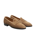 Suede Penny Loaffer Shoes