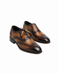 Heritage Burnished Leather Tassel Brogues