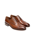 Tan Cap-Toe Derby